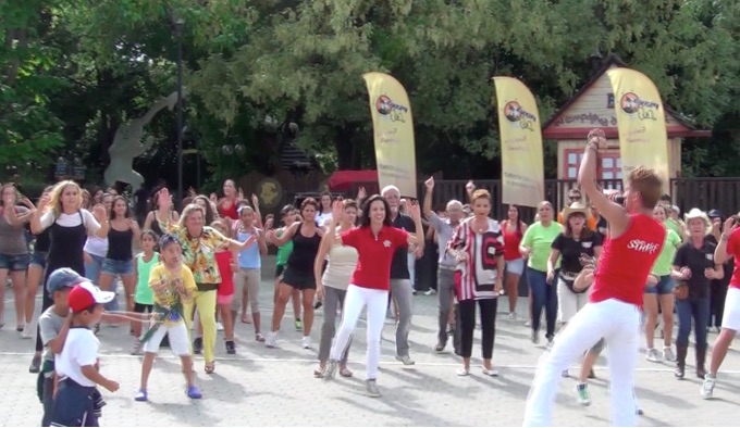Playa Latina 2014 balli di gruppo Tiziana Tozzola Passi e Suoni
