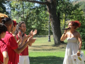 Playa Latina 2015 Villaggio salute piu Tiziana Tozzola Passi e Suoni