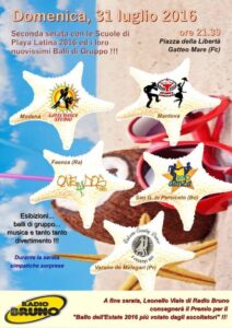 Playa Latina 2016 volantino