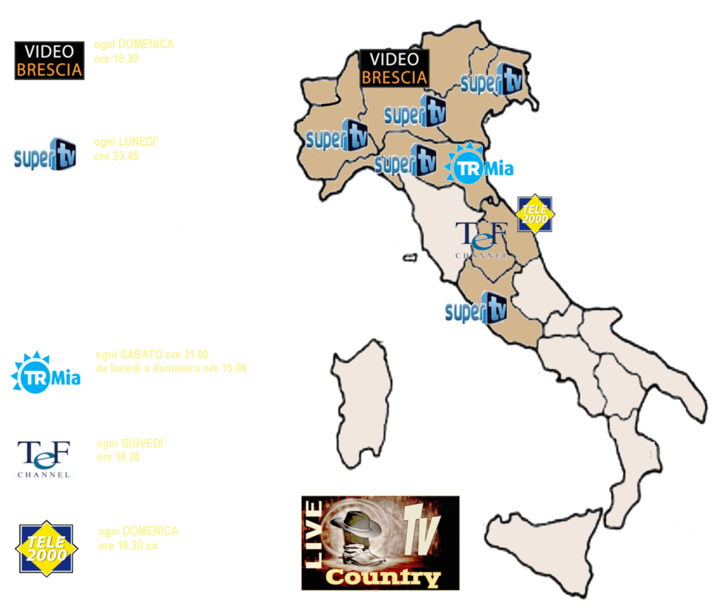 programmazione tv Country live logo